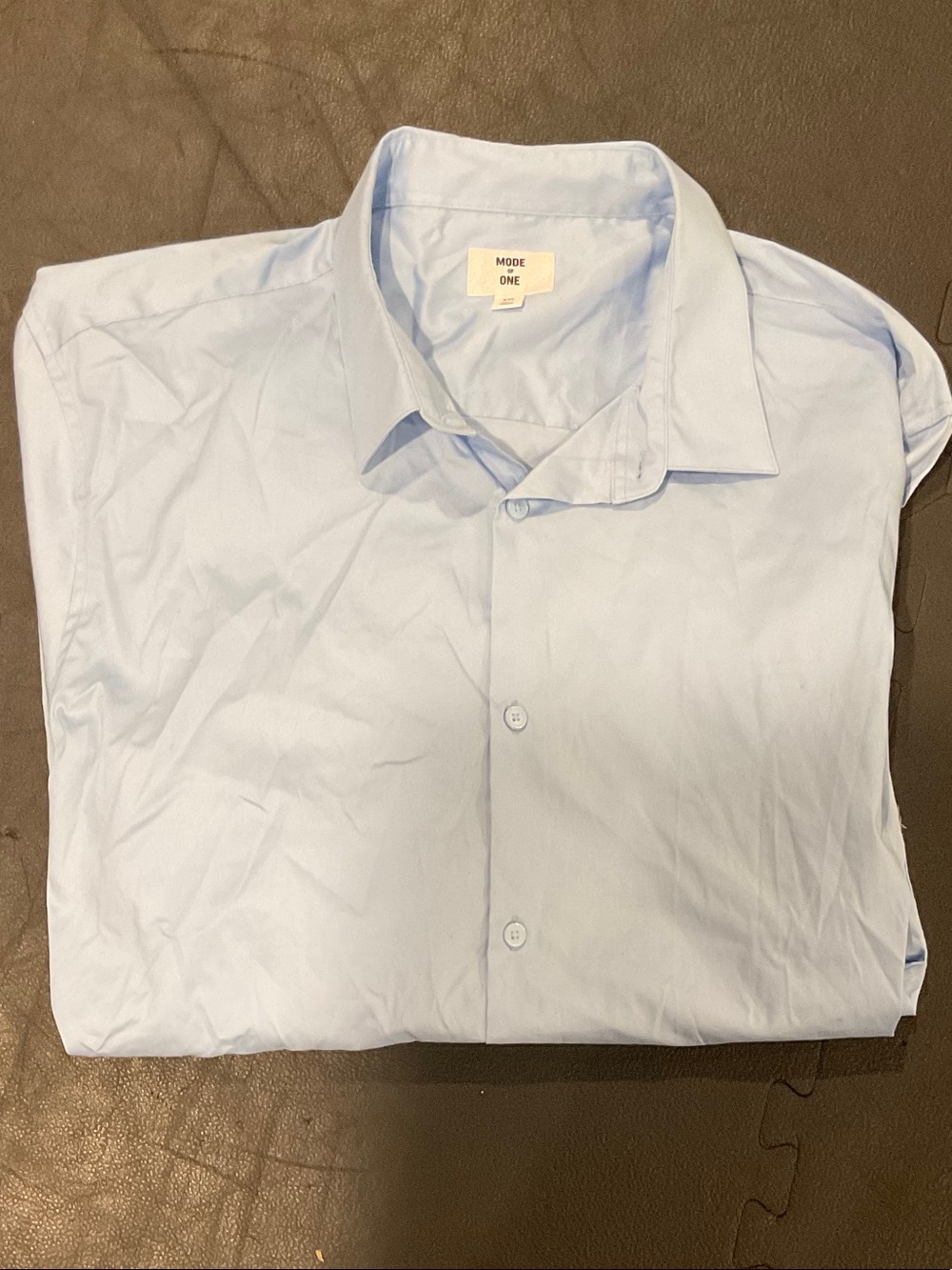 Men's Light Blue Dress Shirt - Classic Point Collar